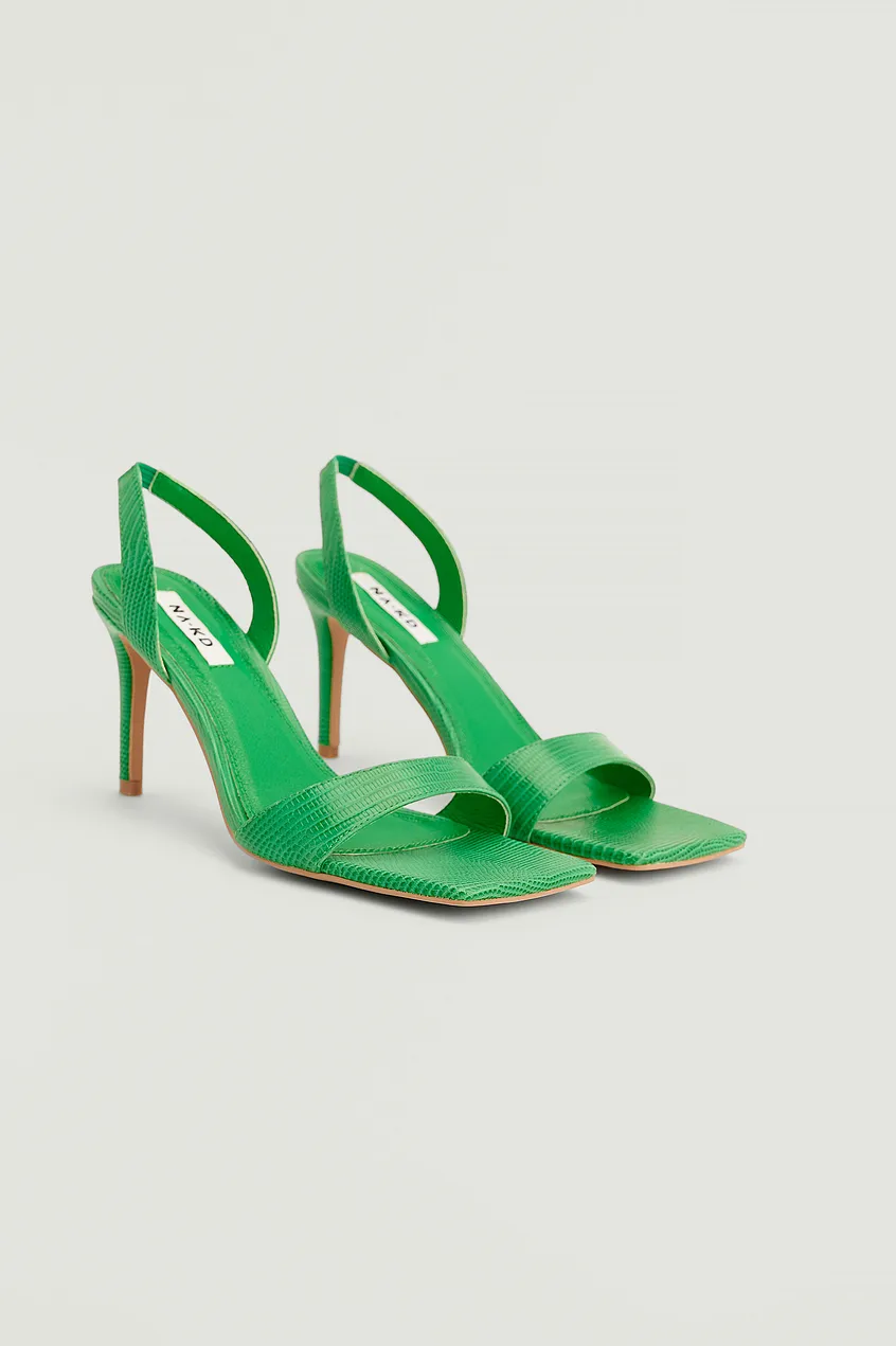 shoes to wear with green dress